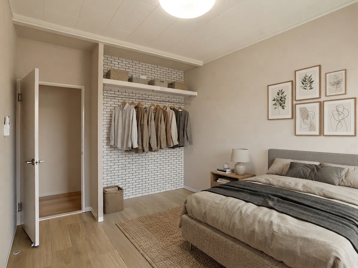 洋室インテリア例※家具はAIで生成しております。